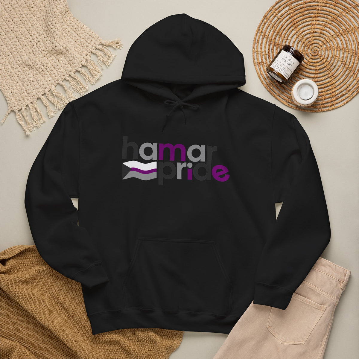 Hamar Pride Hoodie — Demisexual Pride