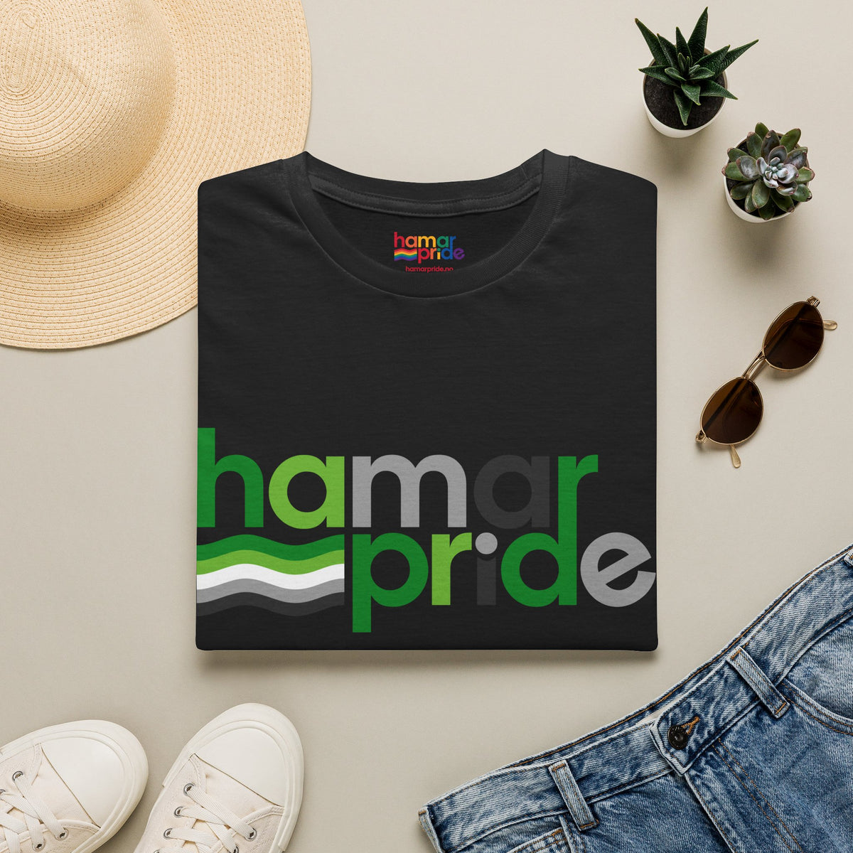 Hamar Pride Tee - Aromantic Pride