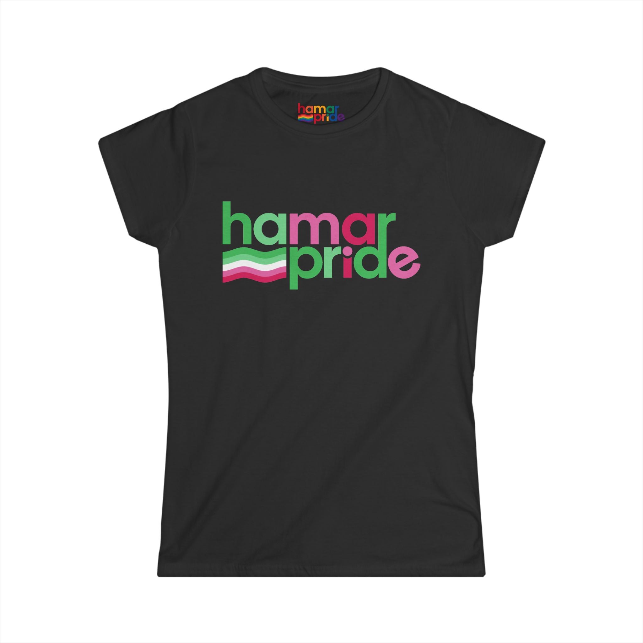 Hamar Pride Women's Softstyle Tee - Abrosexual Pride