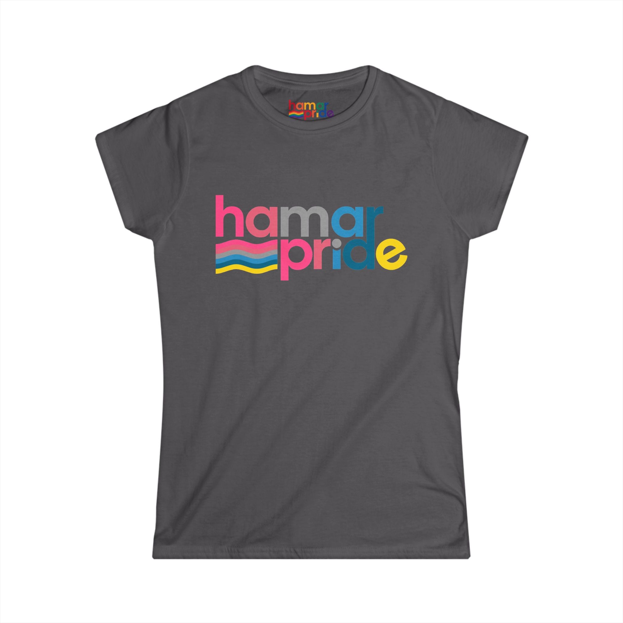 Hamar Pride Women's Softstyle Tee - Genderflux Pride