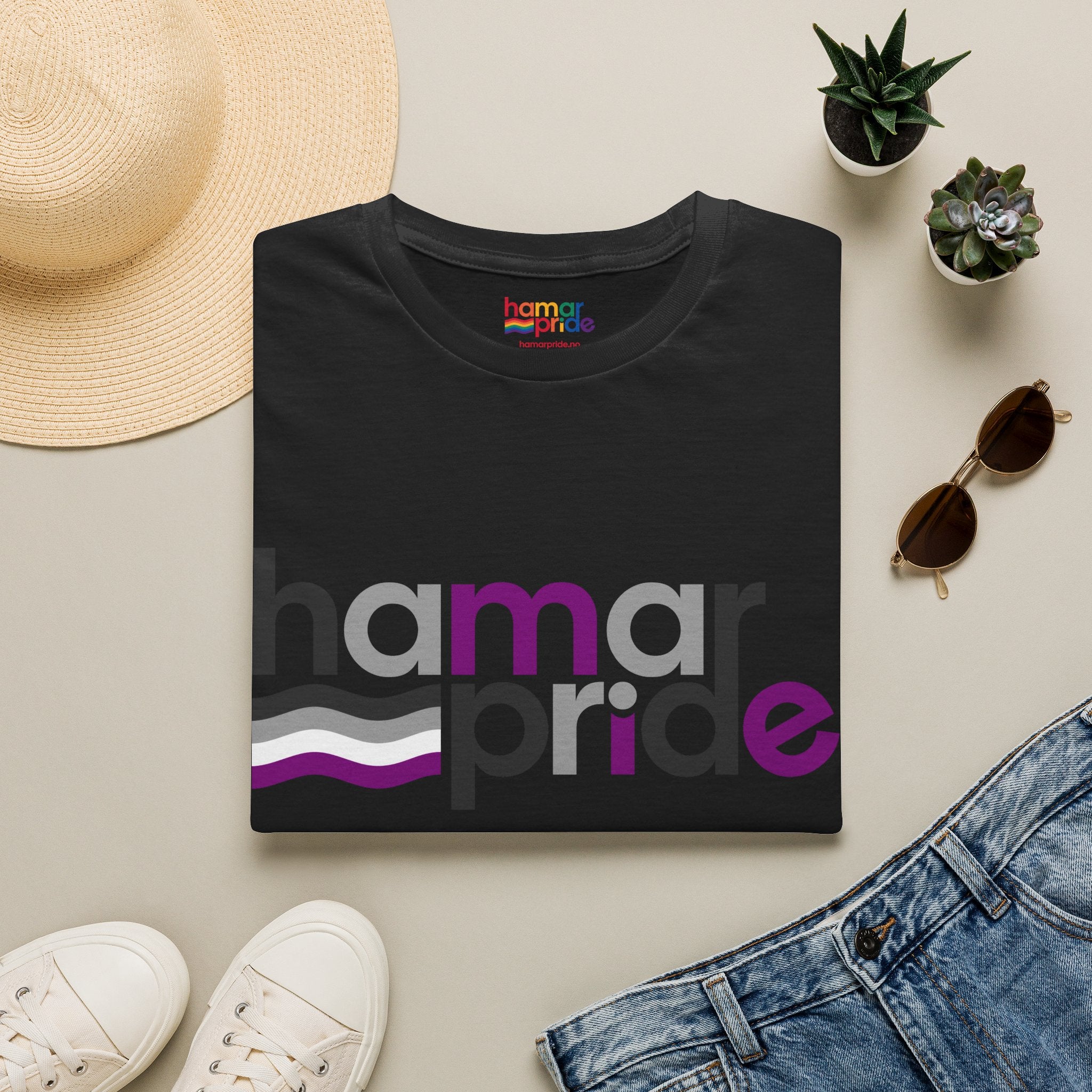 Hamar Pride Tee - Asexual Pride
