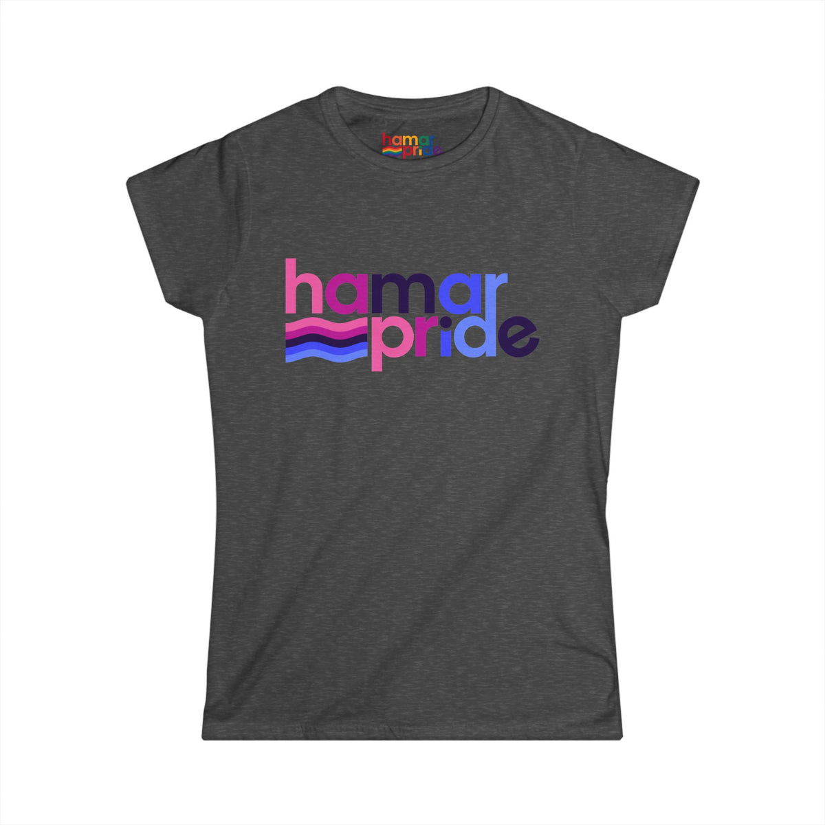 Hamar Pride Women's Softstyle Tee - Omnisexual Pride