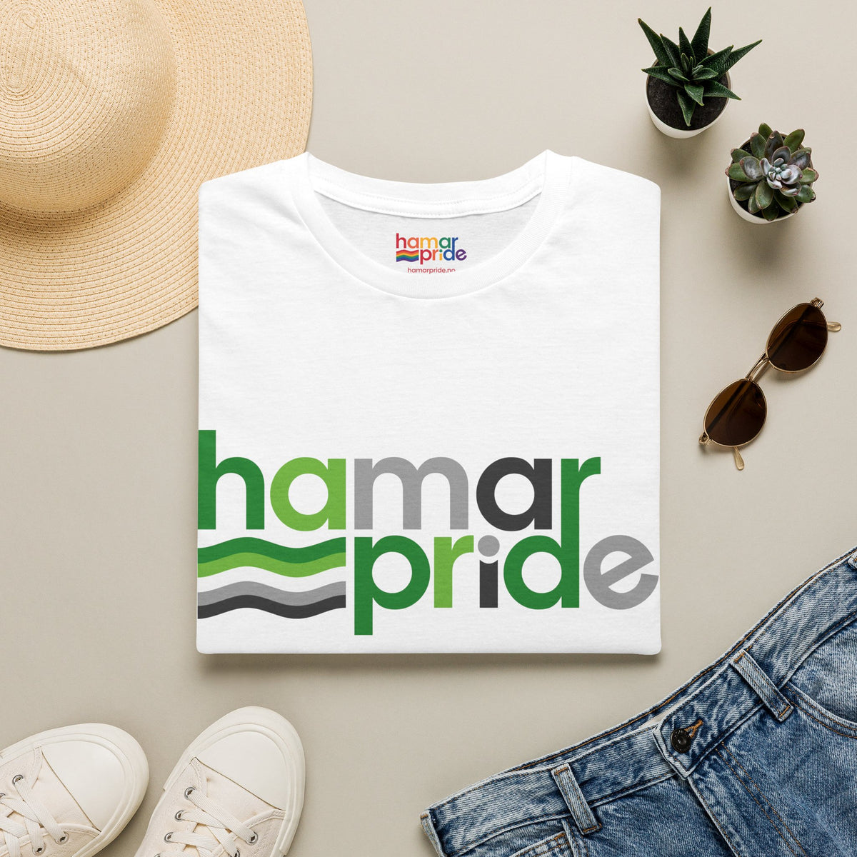Hamar Pride Tee - Aromantic Pride
