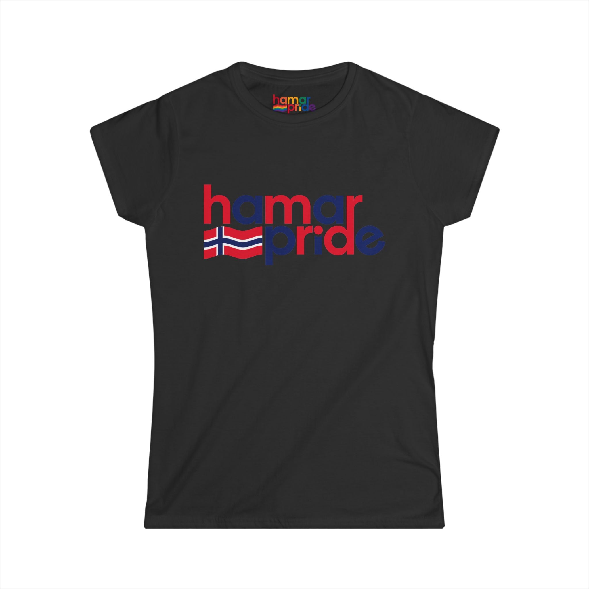 Hamar Pride Women's Softstyle Tee - Norway Pride