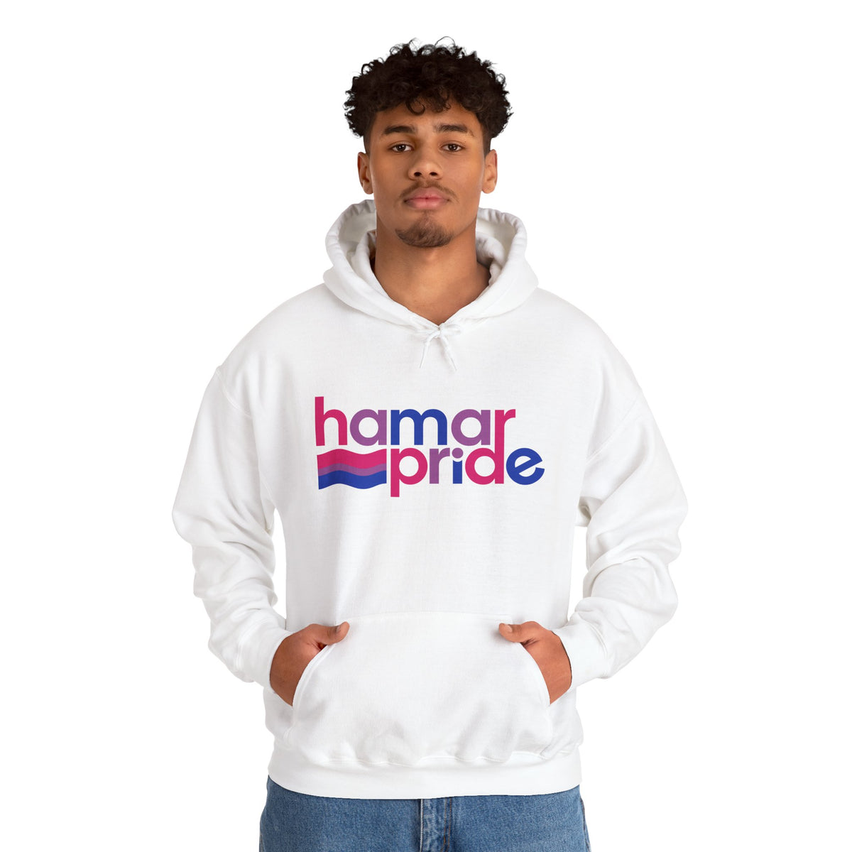 Hamar Pride Hoodie — Bisexual Pride