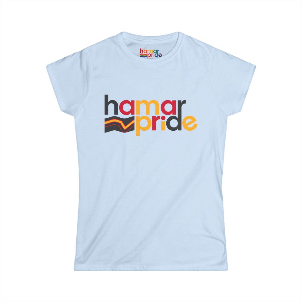Hamar Pride Women's Softstyle Tee - Rubber Pride