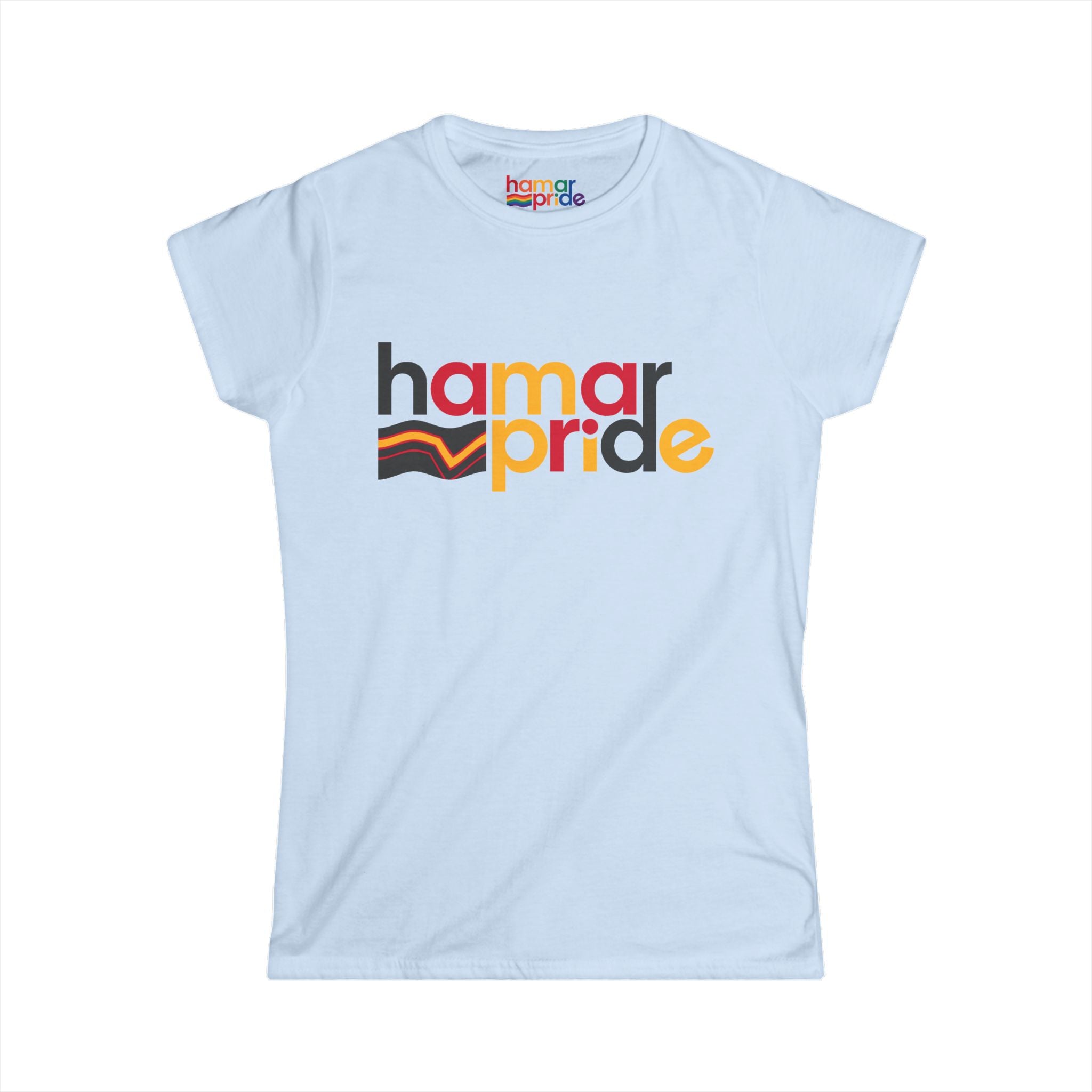 Hamar Pride Women's Softstyle Tee - Rubber Pride