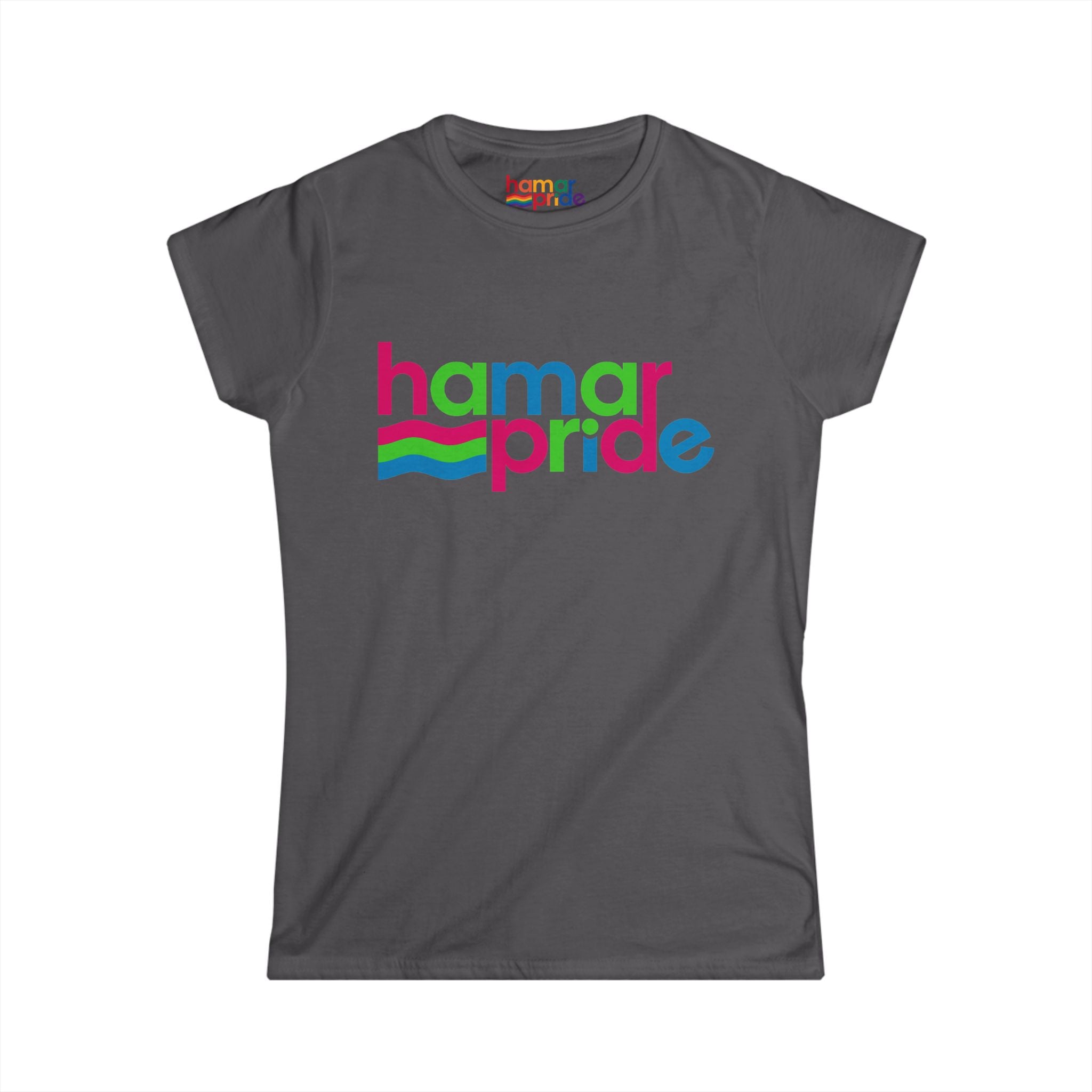 Hamar Pride Women's Softstyle Tee - Polysexual Pride
