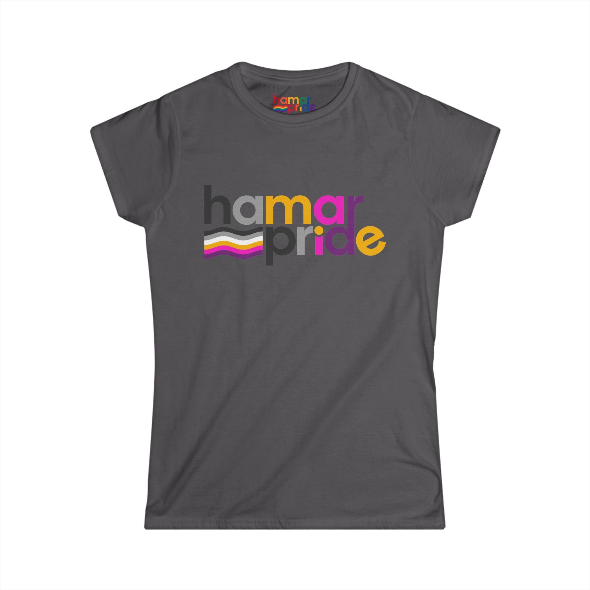 Hamar Pride Women's Softstyle Tee - Universal Asexual Pride