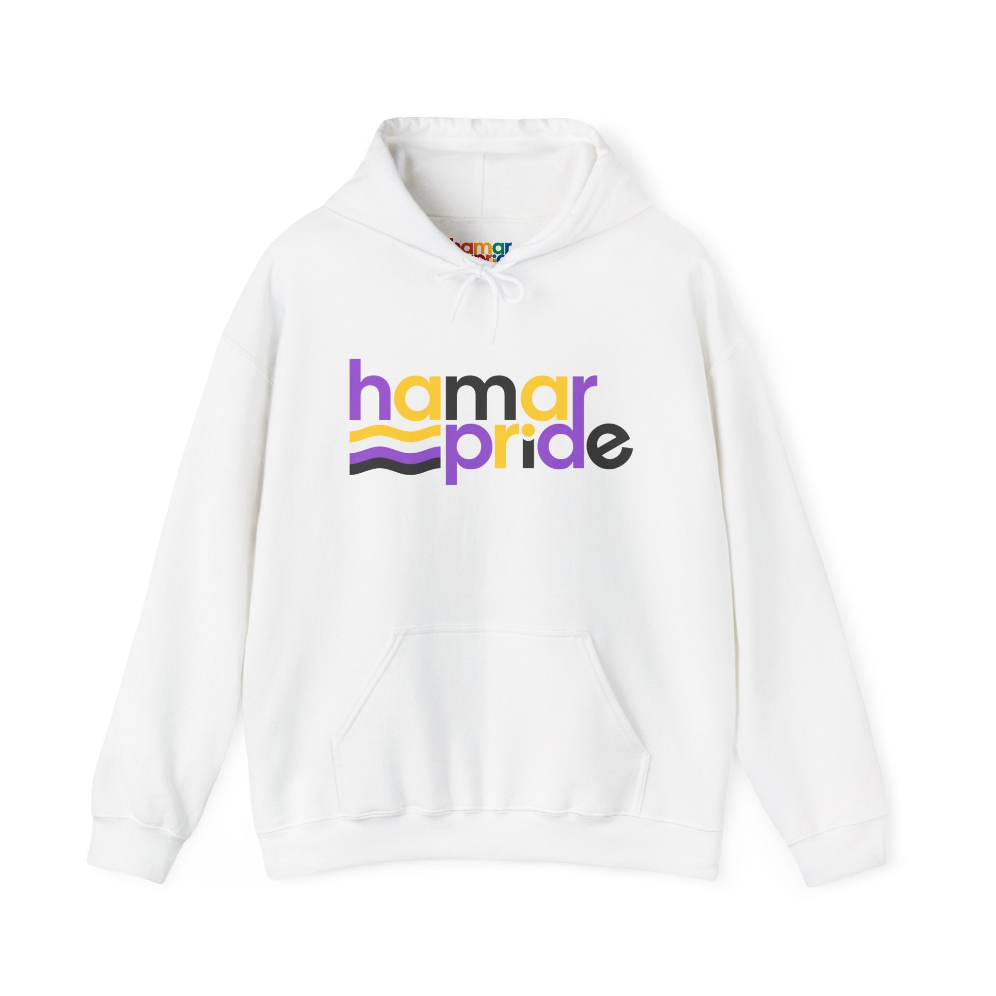 Hamar Pride Hoodie — Nonbinary Pride