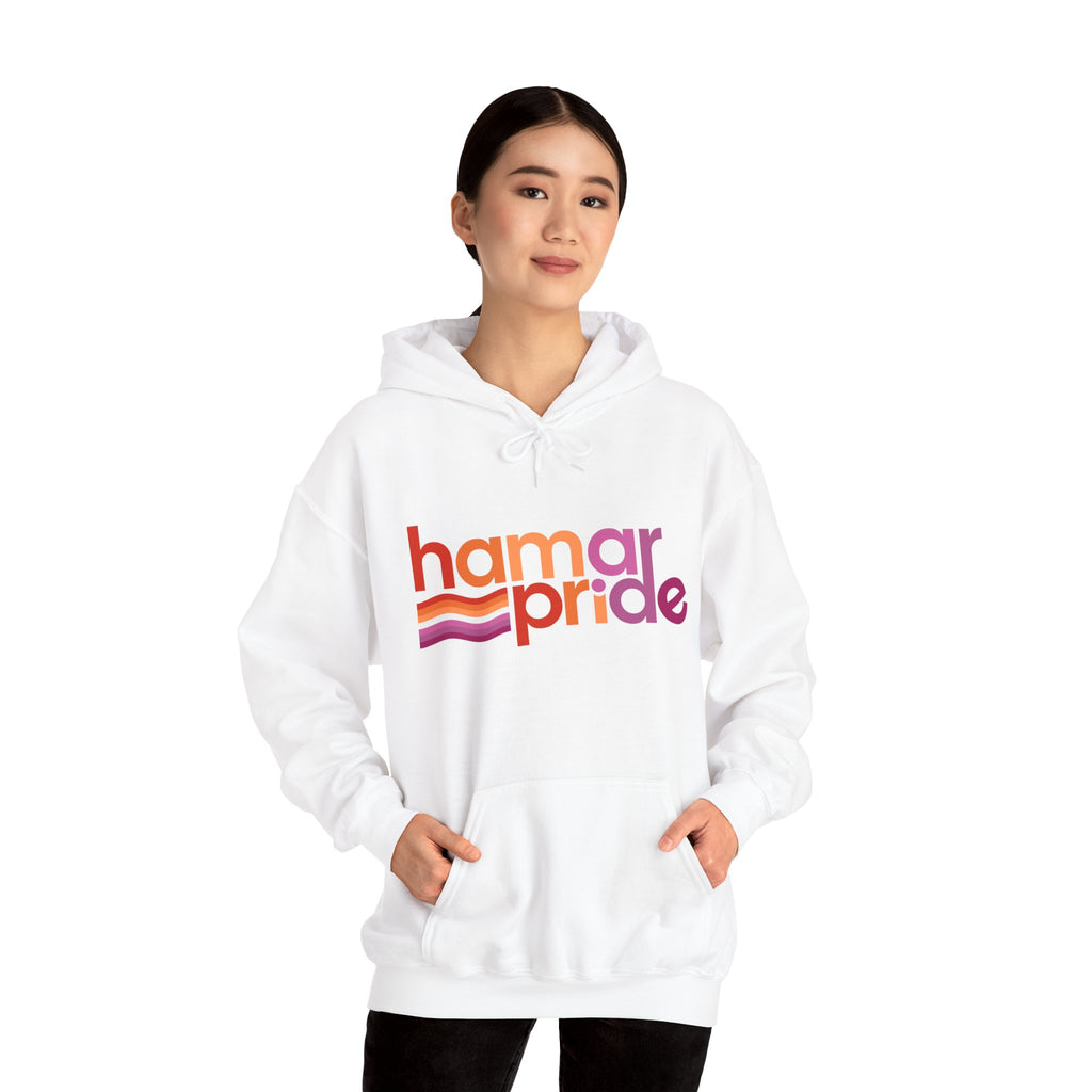 Hamar Pride Hoodie — Lesbian Pride