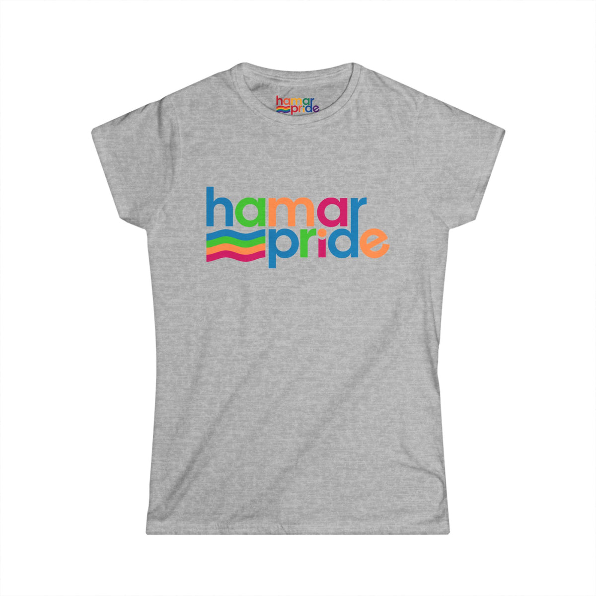 Hamar Pride Women's Softstyle Tee - Panromantic Pride
