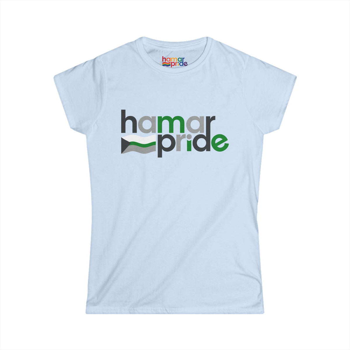 Hamar Pride Women's Softstyle Tee - Demiromantic Pride