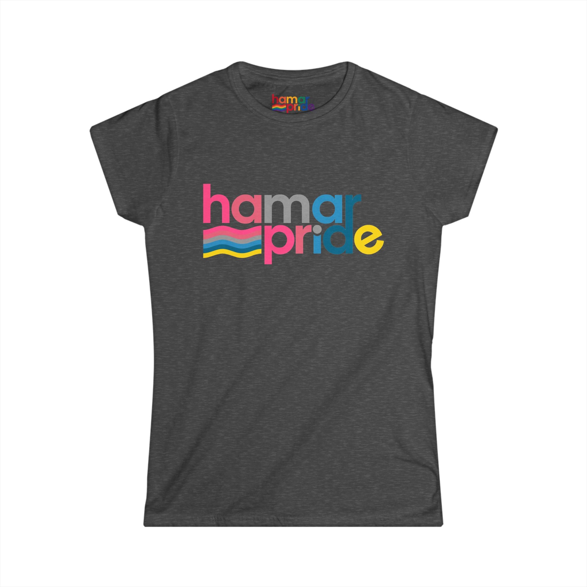 Hamar Pride Women's Softstyle Tee - Genderflux Pride