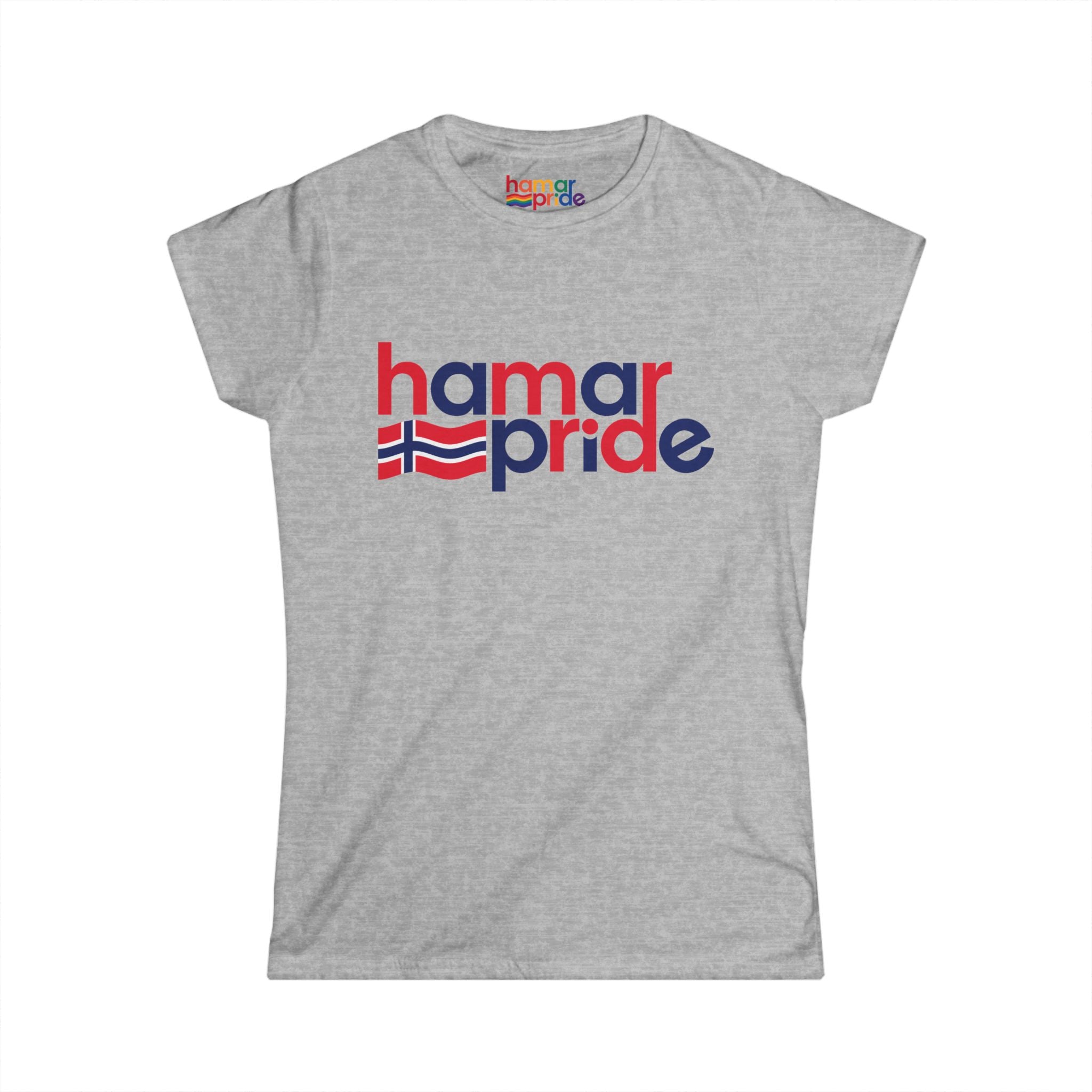Hamar Pride Women's Softstyle Tee - Norway Pride