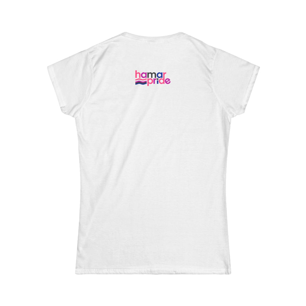 Hamar Pride Women's Softstyle Tee - Genderfluid Pride