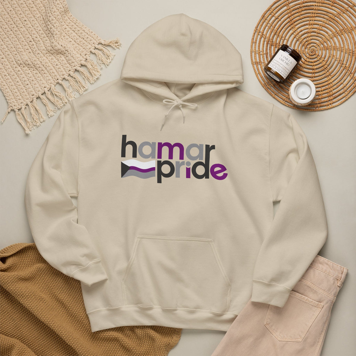 Hamar Pride Hoodie — Demisexual Pride