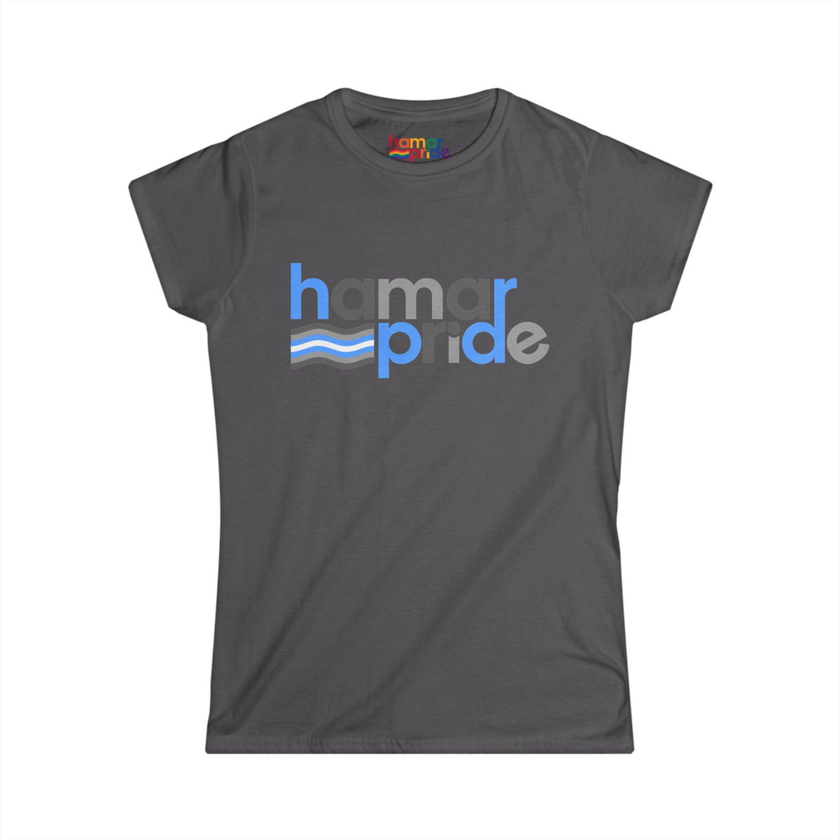 Hamar Pride Women's Softstyle Tee - Demiboy Pride