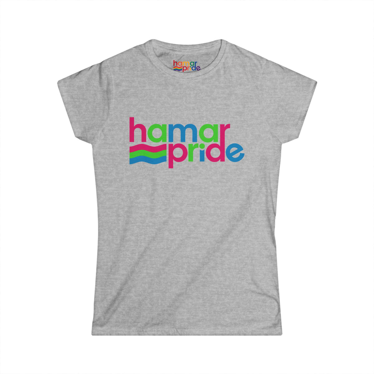 Hamar Pride Women's Softstyle Tee - Polysexual Pride