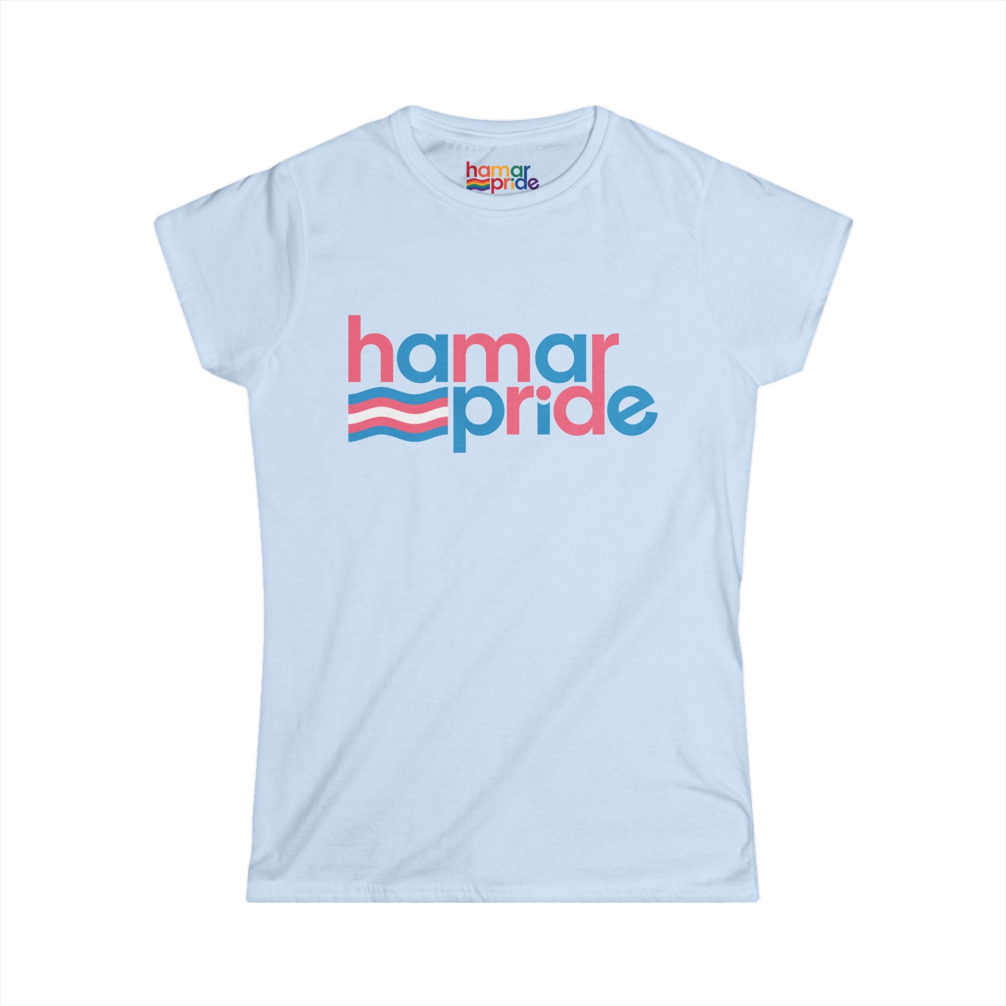 Hamar Pride Women's Softstyle Tee - Trans Pride