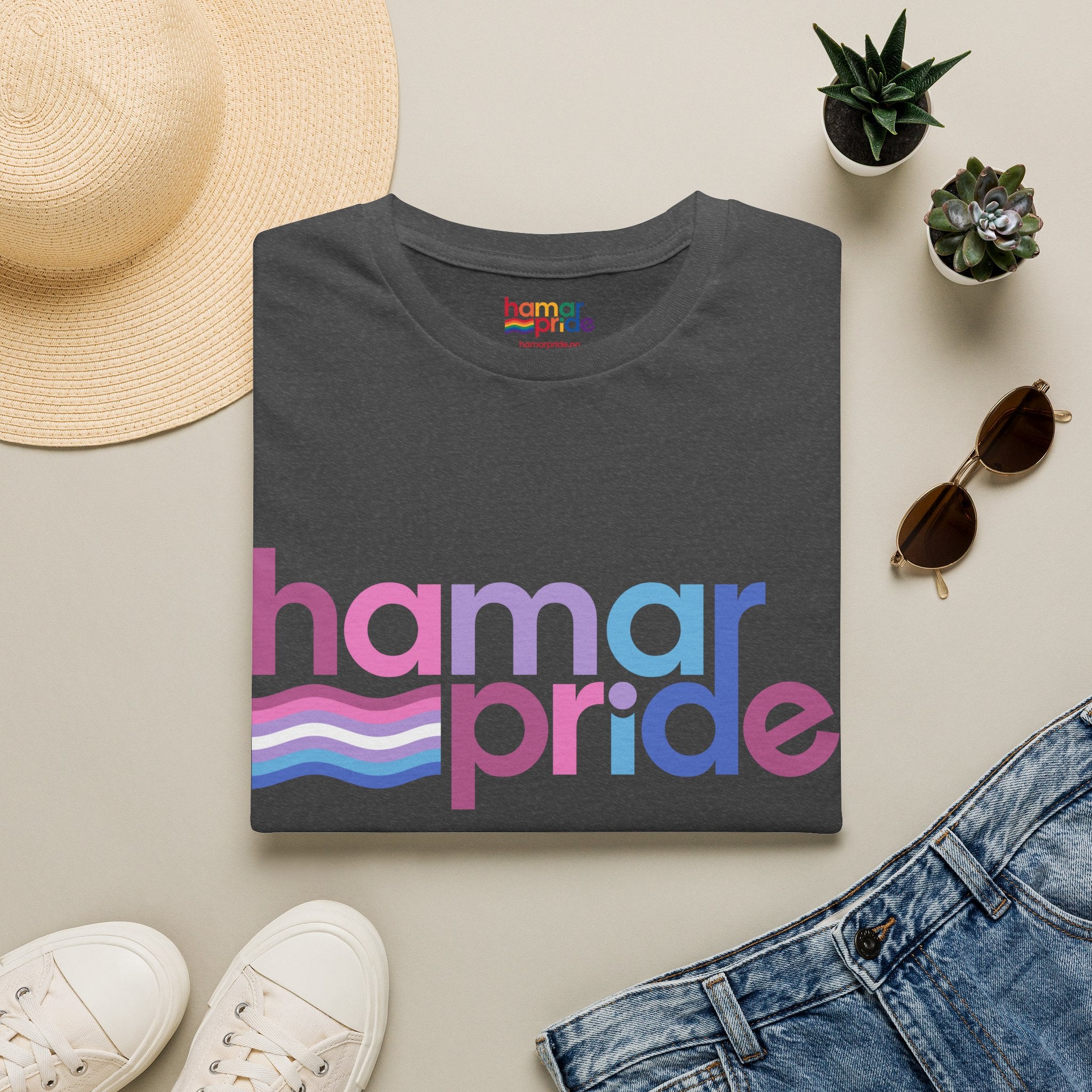 Hamar Pride Tee - Bigender Pride