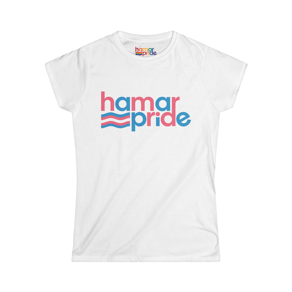 Hamar Pride Women's Softstyle Tee - Trans Pride