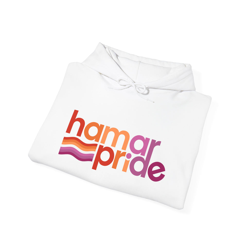 Hamar Pride Hoodie — Lesbian Pride