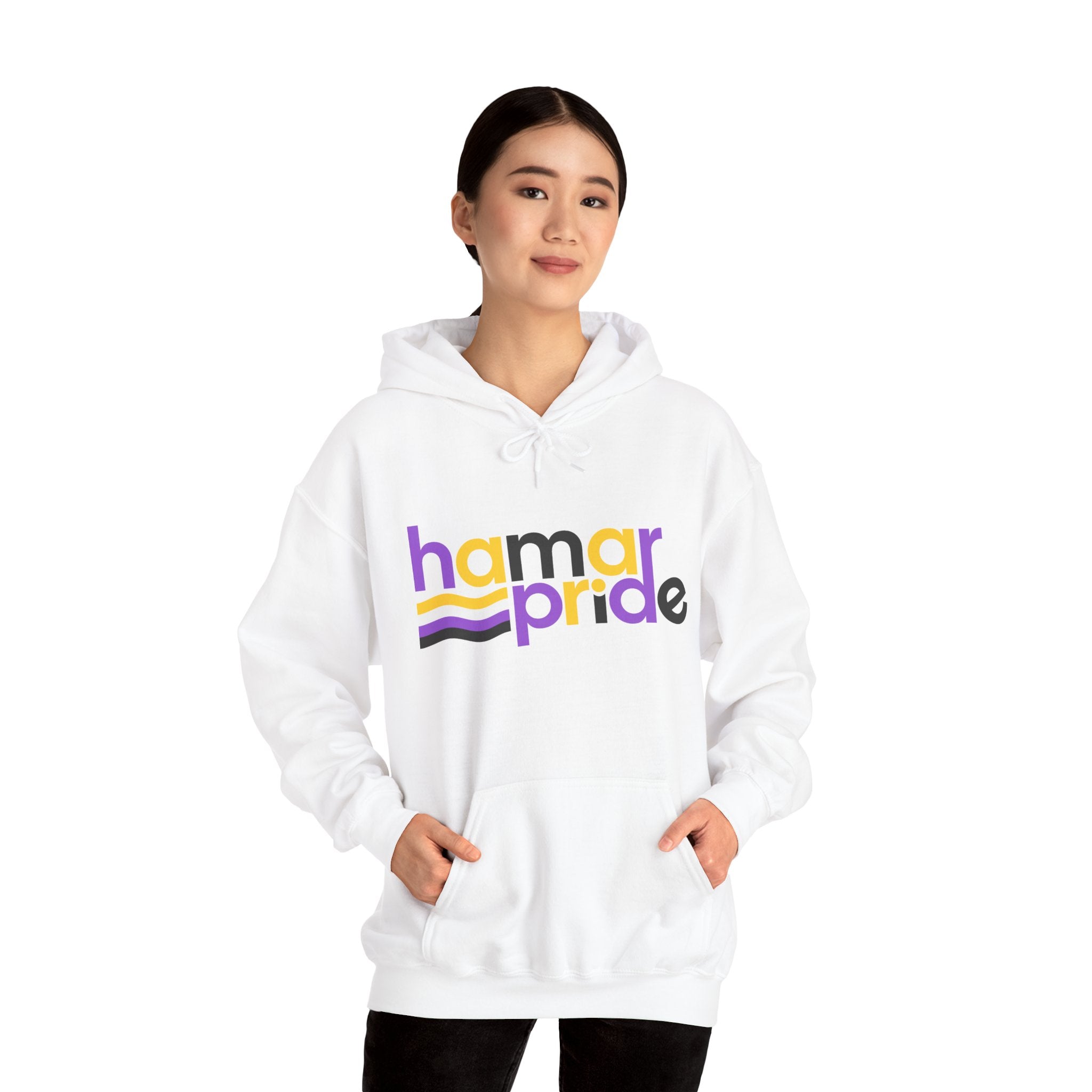 Hamar Pride Hoodie — Nonbinary Pride