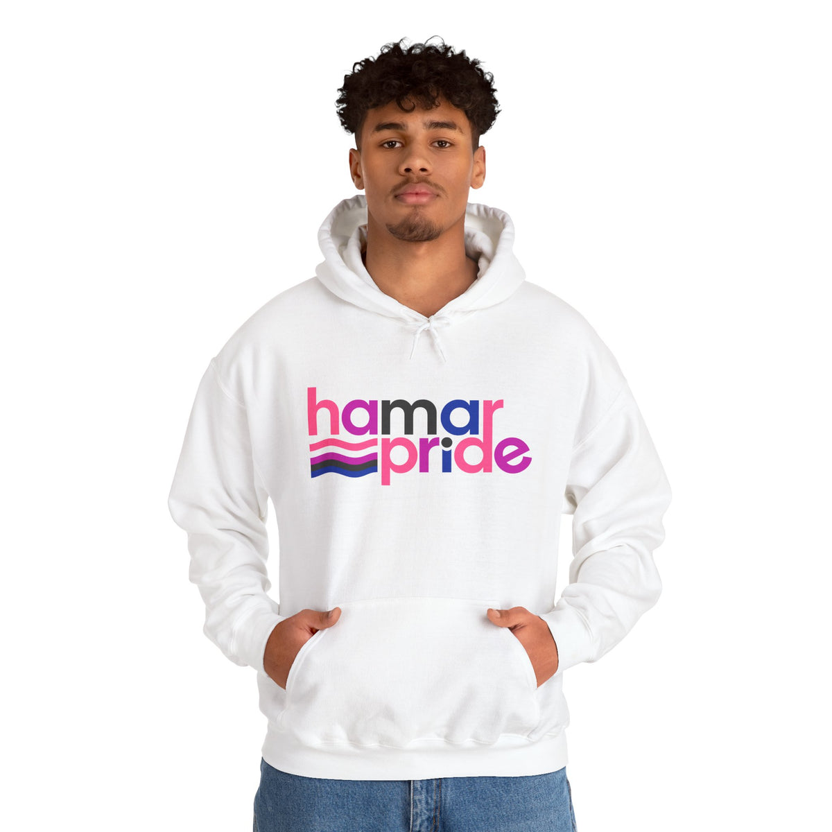 Hamar Pride Hoodie — Genderfluid Pride