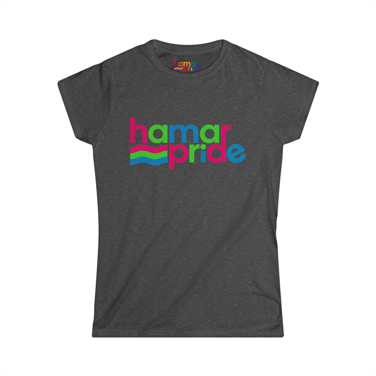 Hamar Pride Women's Softstyle Tee - Polysexual Pride