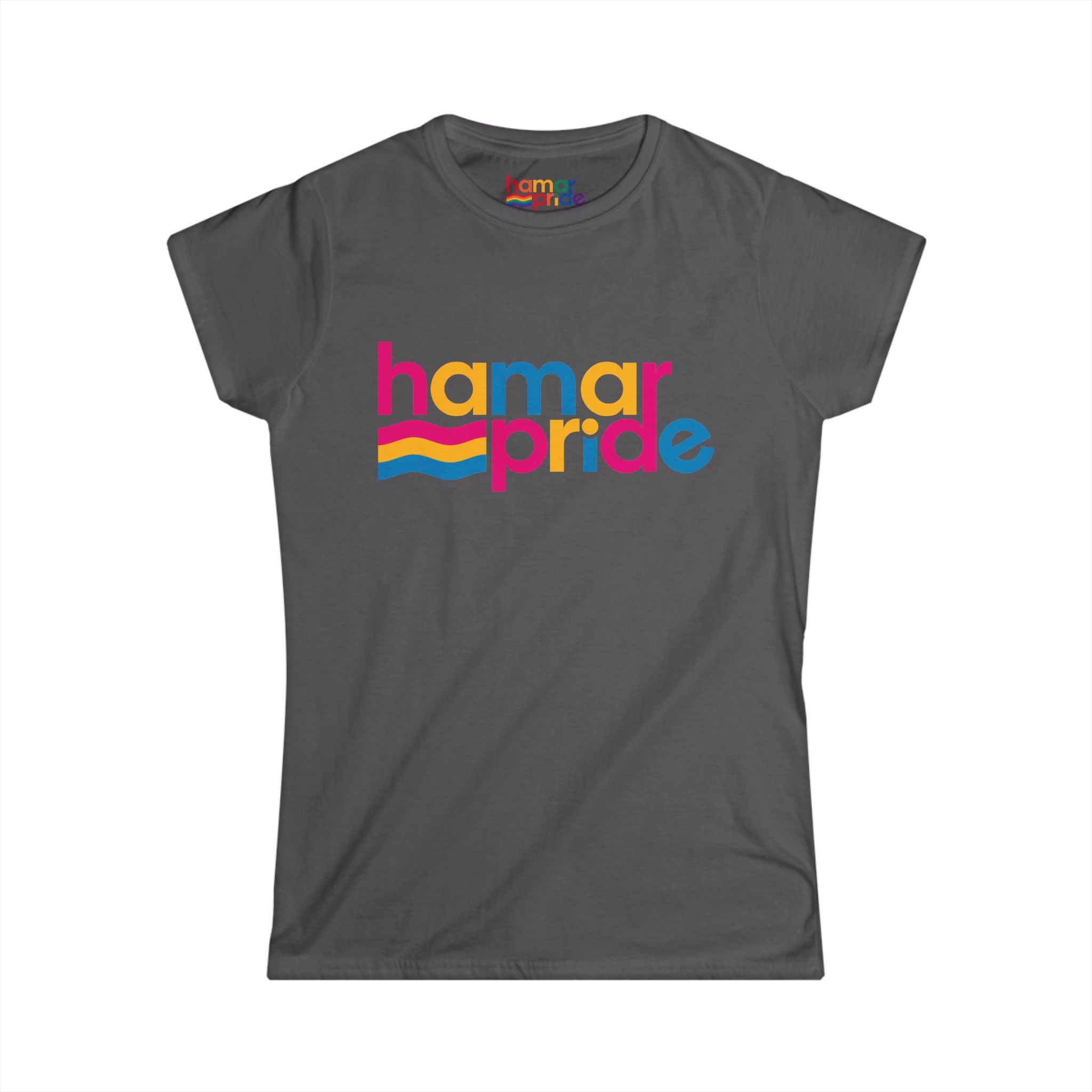 Hamar Pride Women's Softstyle Tee - Pansexual Pride