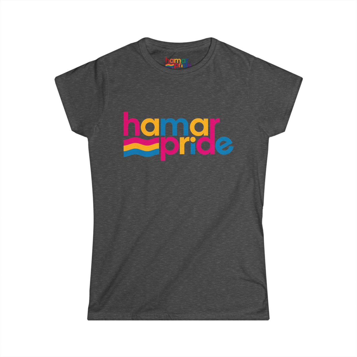 Hamar Pride Women's Softstyle Tee - Pansexual Pride