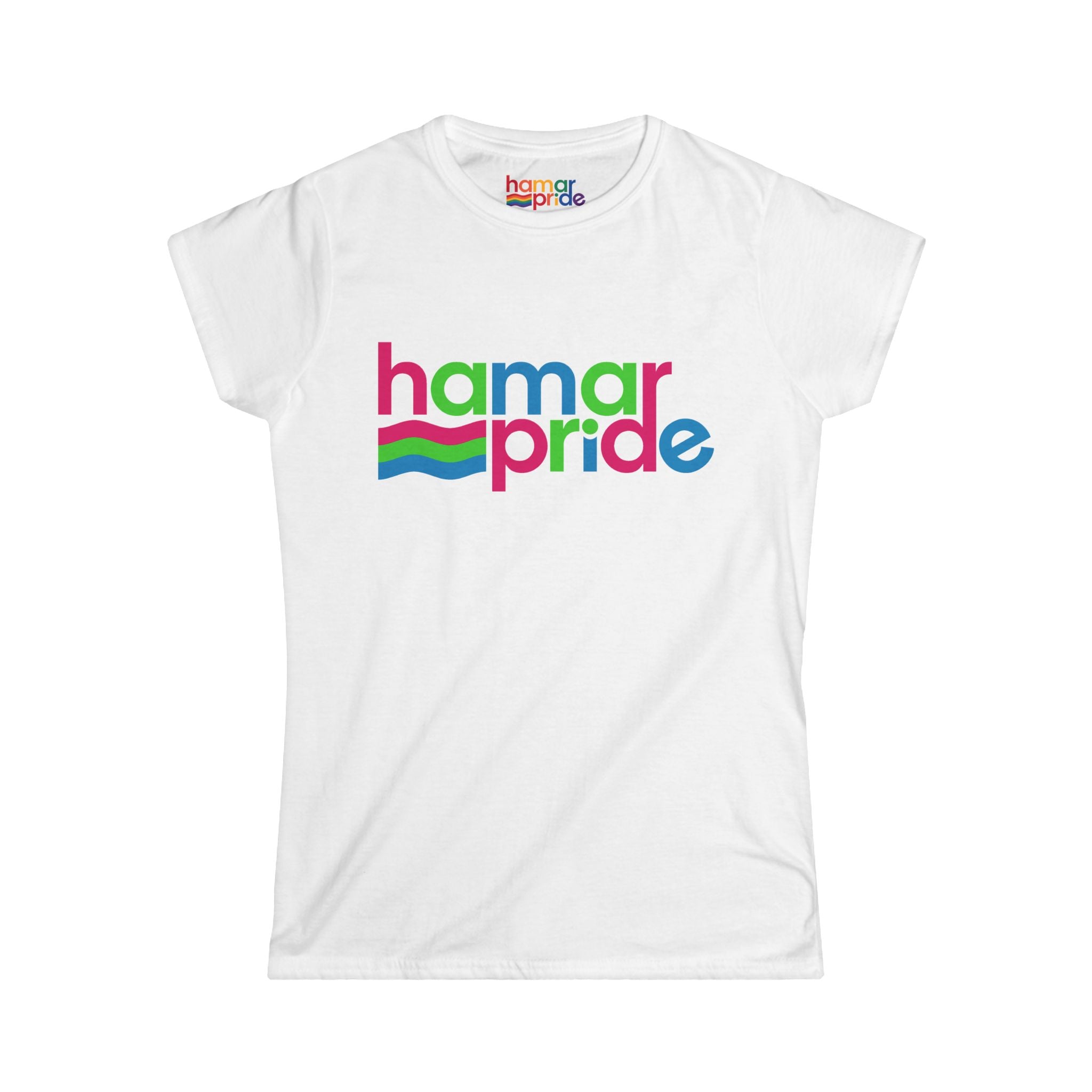 Hamar Pride Women's Softstyle Tee - Polysexual Pride