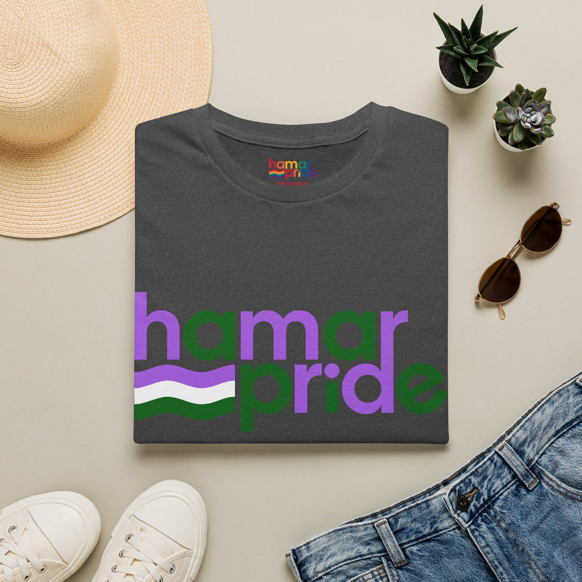 Hamar Pride Tee - Genderqueer Pride