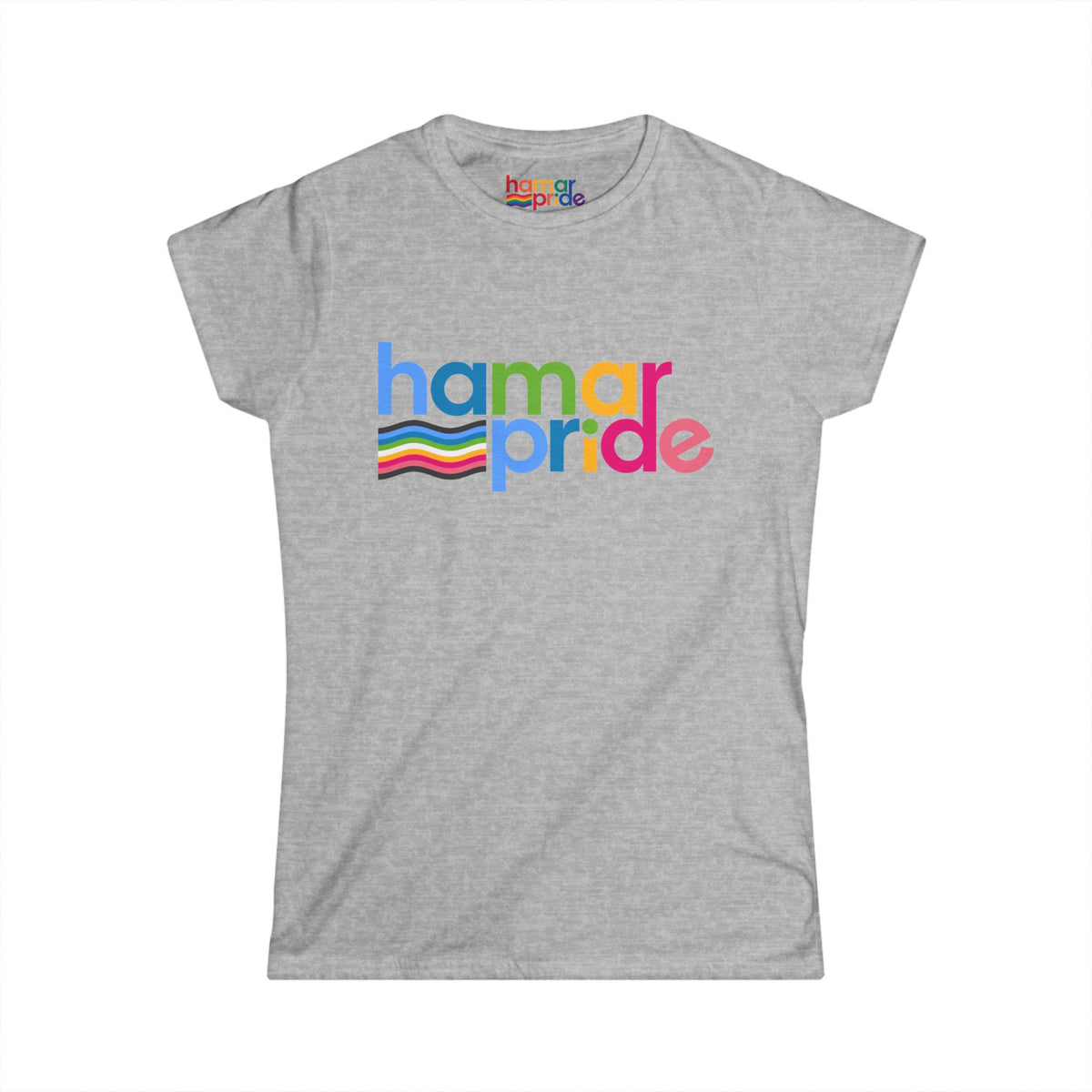 Hamar Pride Women's Softstyle Tee - Queer Pride