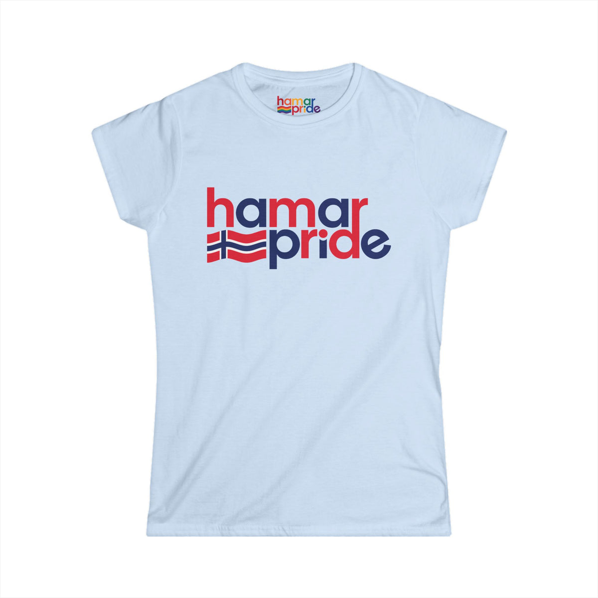 Hamar Pride Women's Softstyle Tee - Norway Pride