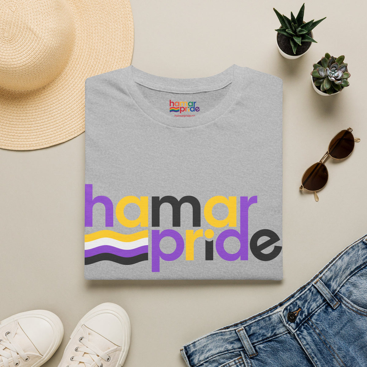 Hamar Pride - Non-Binary Pride Tee