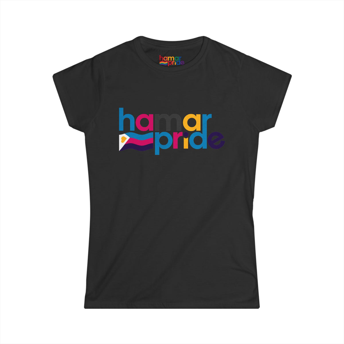 Hamar Pride Women's Softstyle Tee - Polyamory Pride
