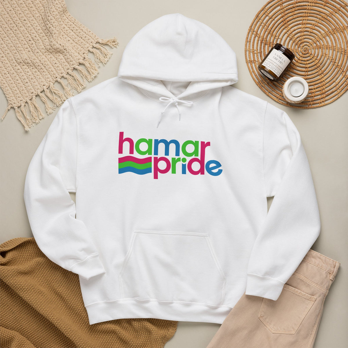 Hamar Pride Hoodie — Polysexual Pride