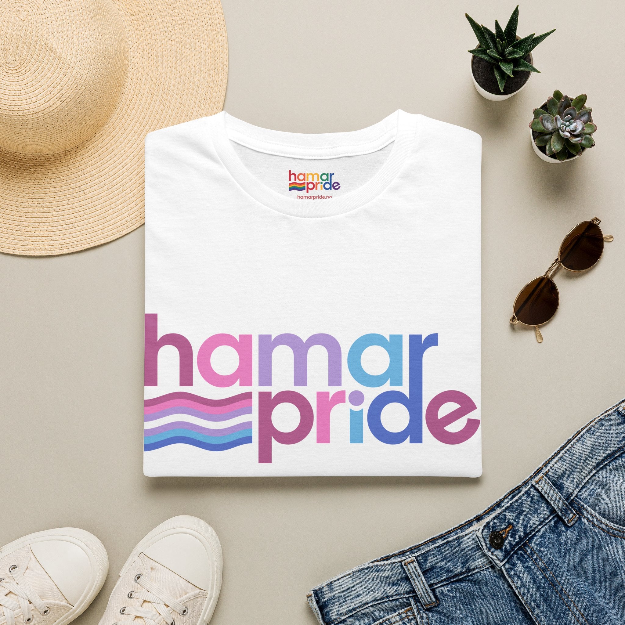 Hamar Pride Tee - Bigender Pride
