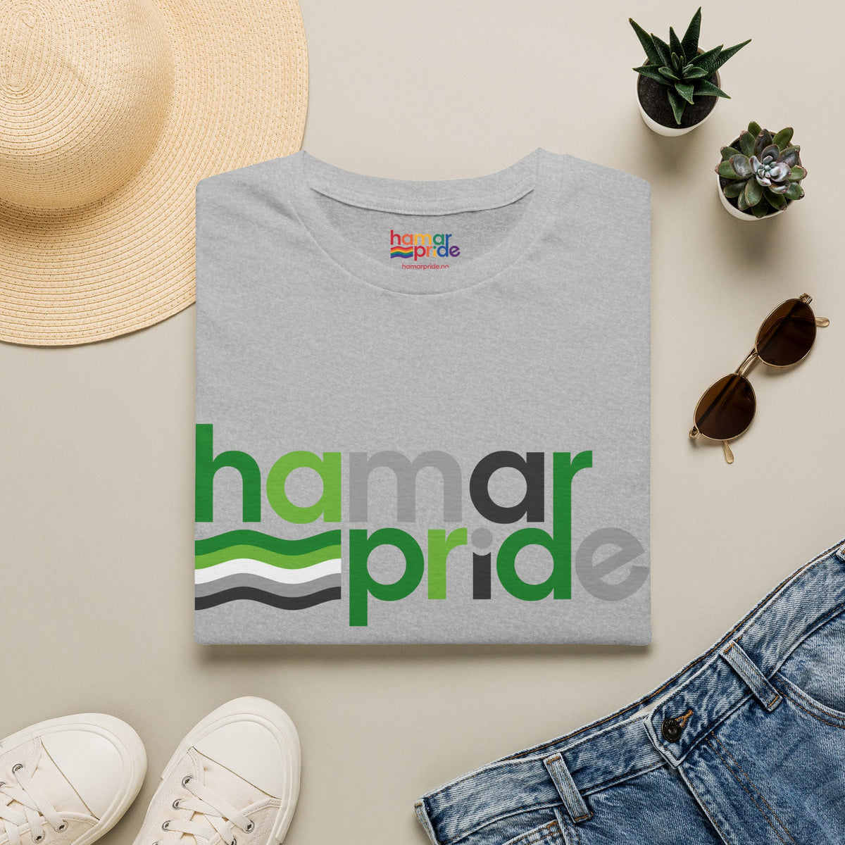Hamar Pride Tee - Aromantic Pride
