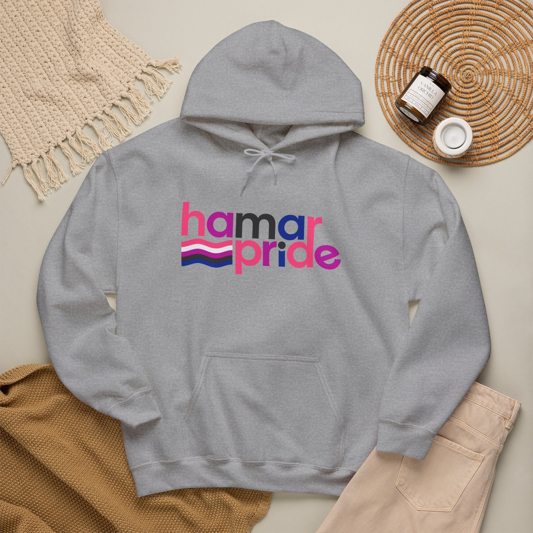Hamar Pride Hoodie — Genderfluid Pride