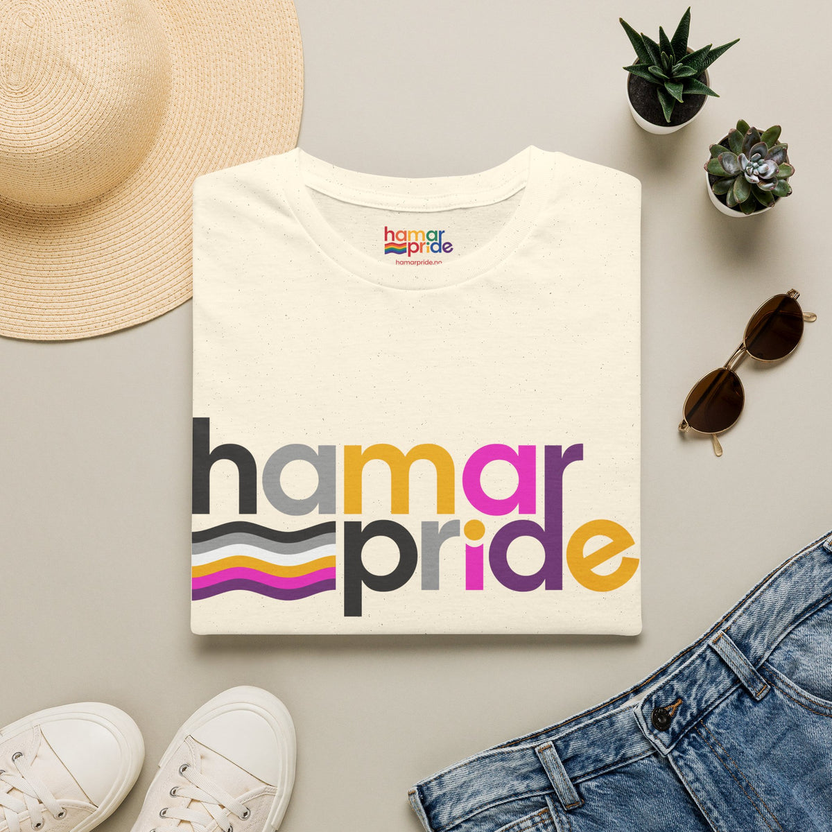 Hamar Pride Tee - Universal Asexual Pride
