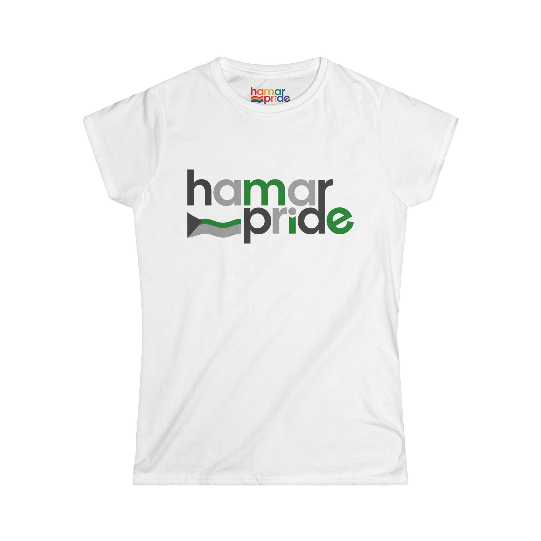 Hamar Pride Women's Softstyle Tee - Demiromantic Pride