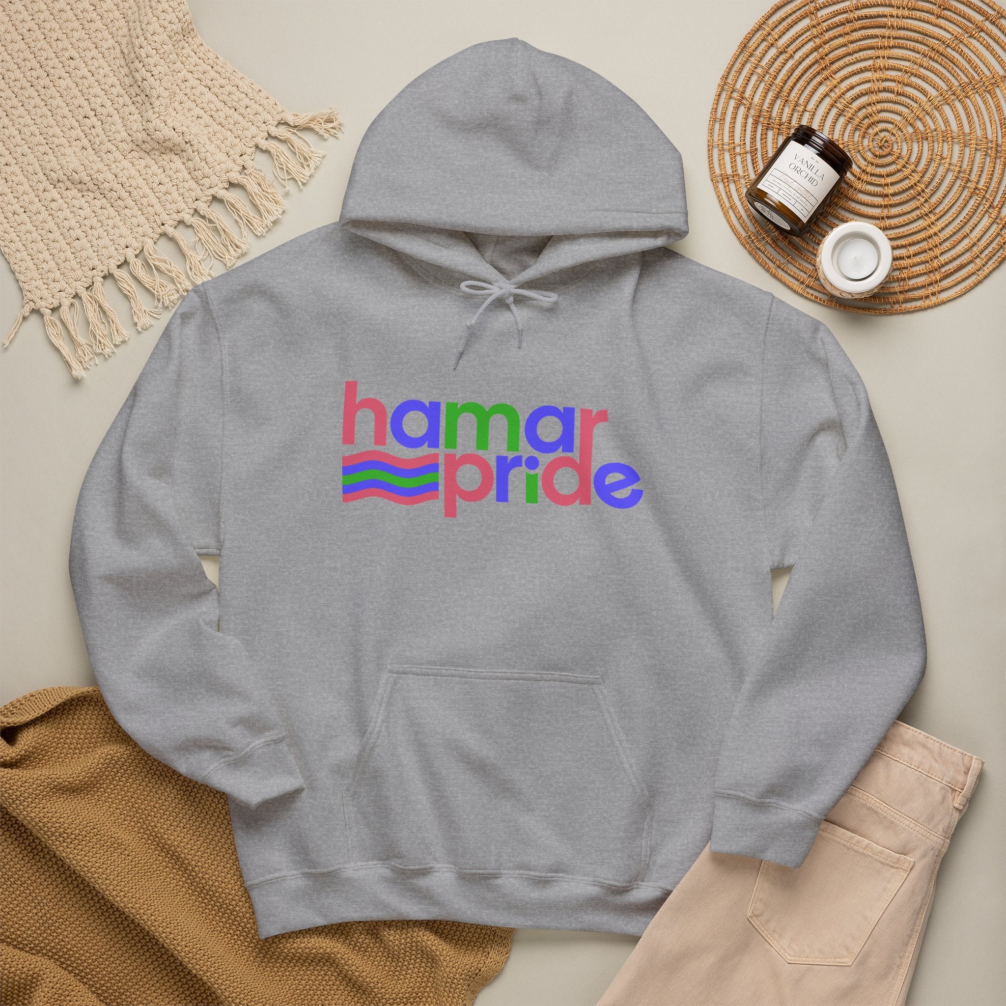 Hamar Pride Hoodie — Trigender Pride