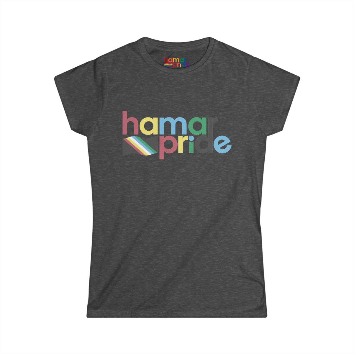 Hamar Pride Women's Softstyle Tee - Disabled Pride
