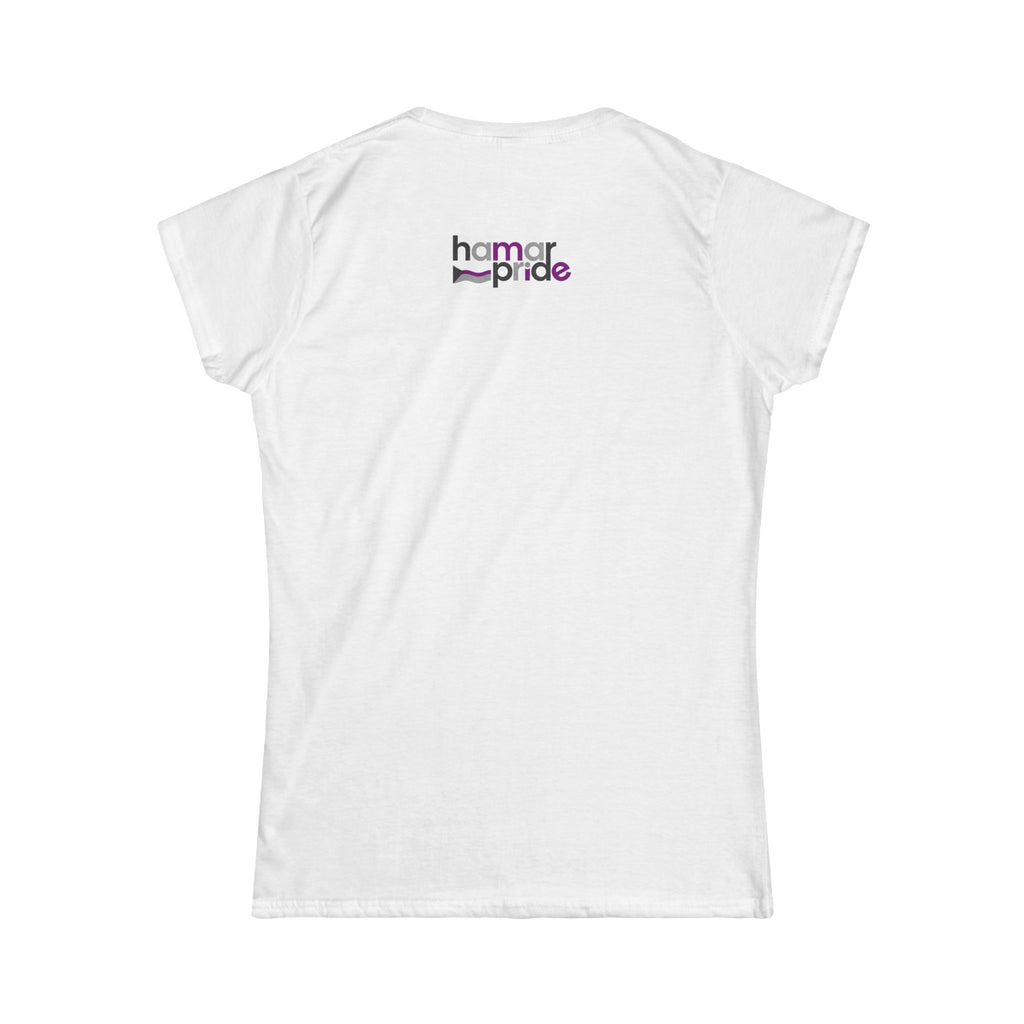 Hamar Pride Women's Softstyle Tee - Demisexual Pride