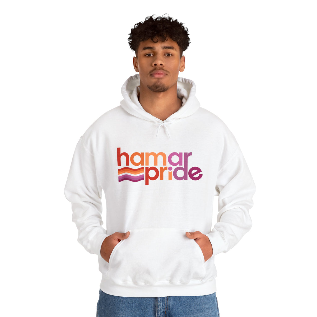 Hamar Pride Hoodie — Lesbian Pride