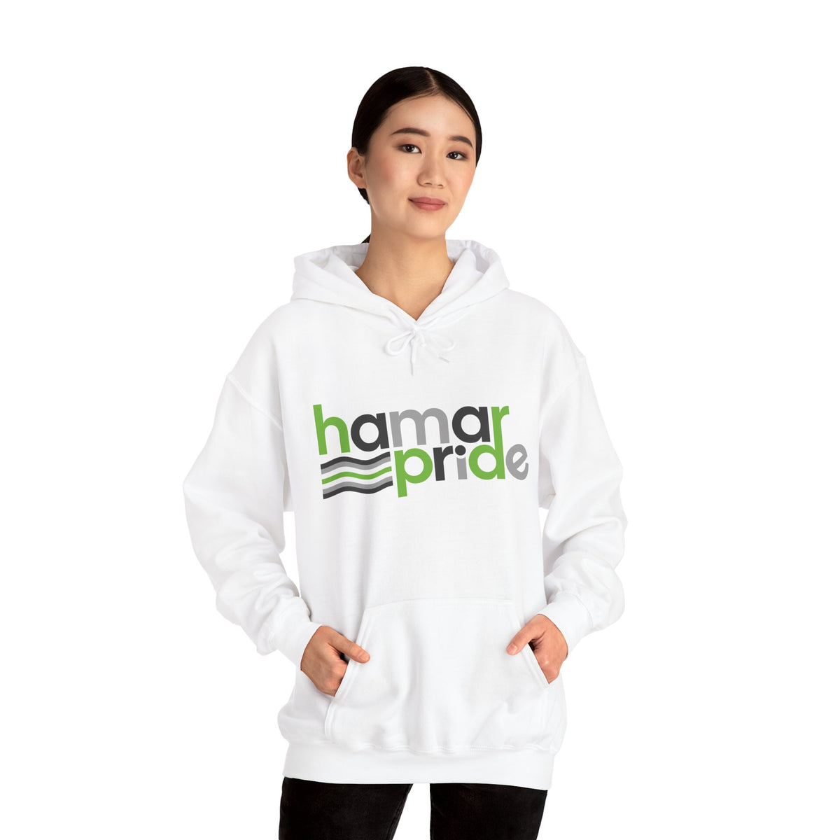 Hamar Pride Hoodie — Agender Pride