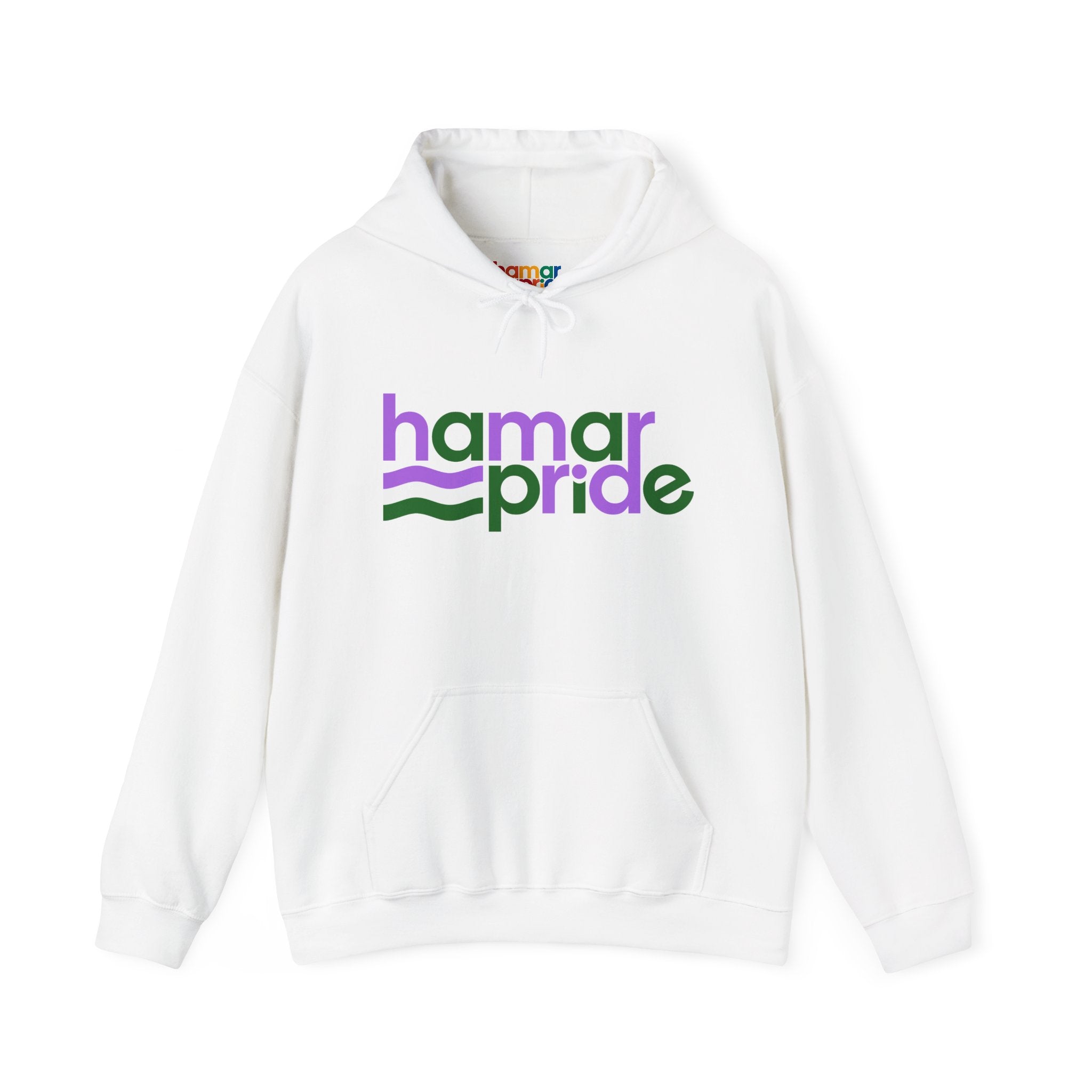 Copy of Hamar Pride Hoodie — Genderqueer Pride